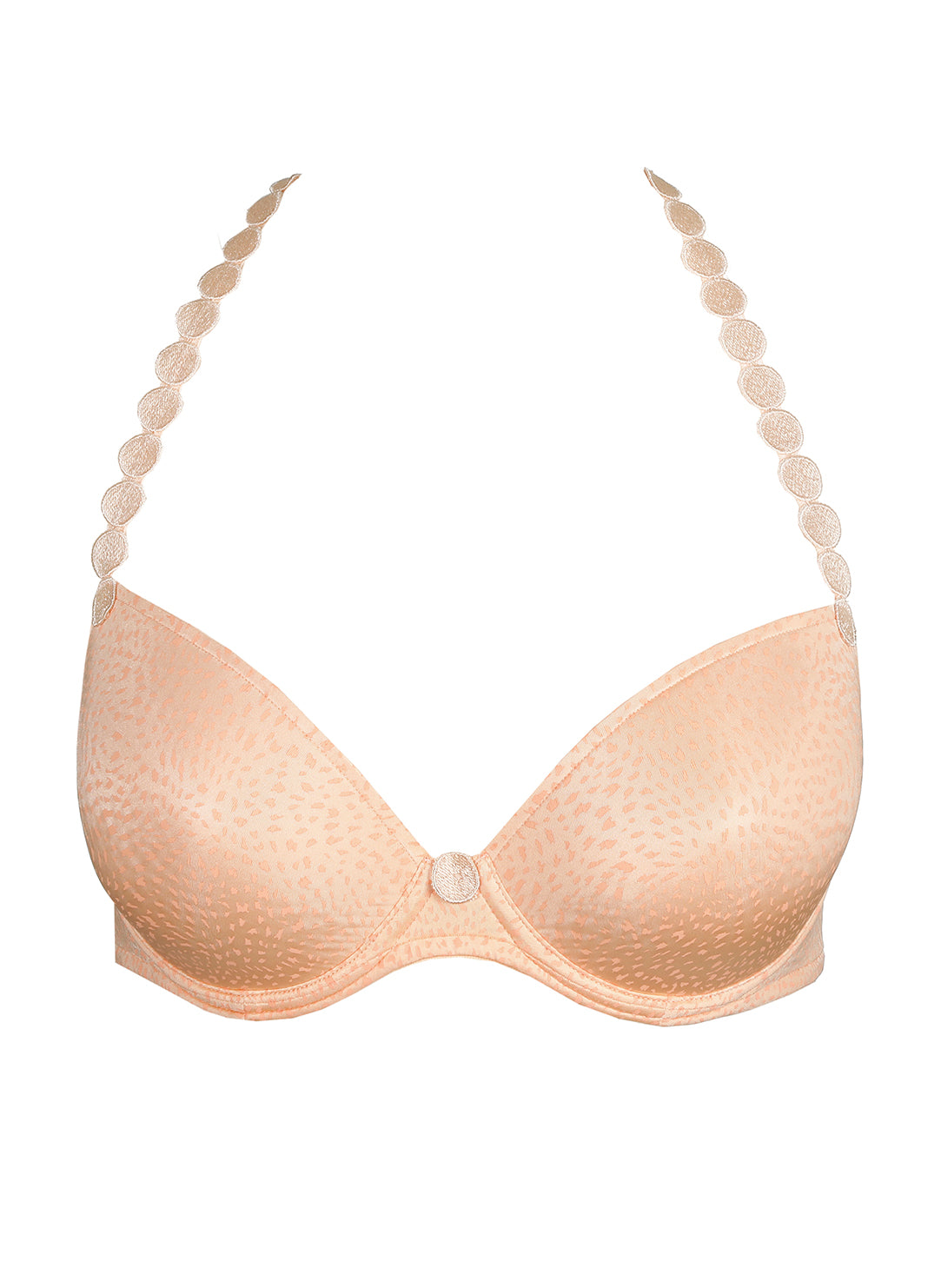 Tom Peach Whisper Padded Plunge Bra