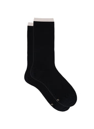 Lotus Black Featherweight Socks