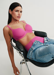 Basyl Very Berry Padded Bra Heartshape