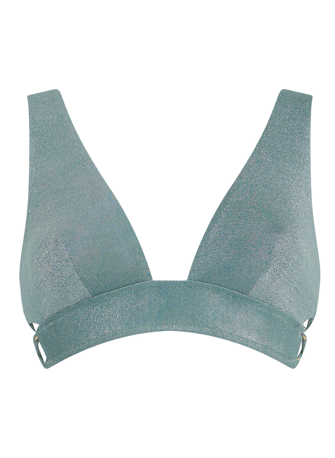 Summer Glow Aqua Swim Triangle Top
