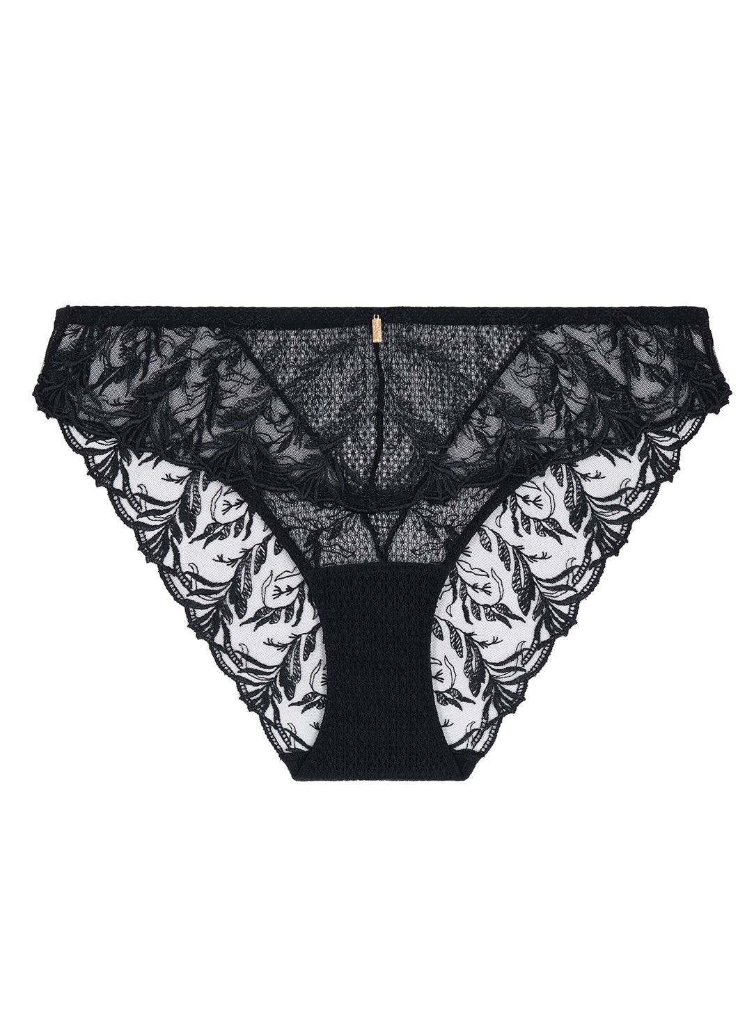 Hidden Treasure Black Italian Bikini