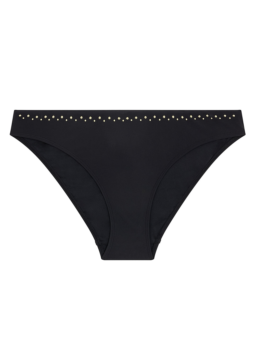 Summer Stars Black Swim Brazilian Brief