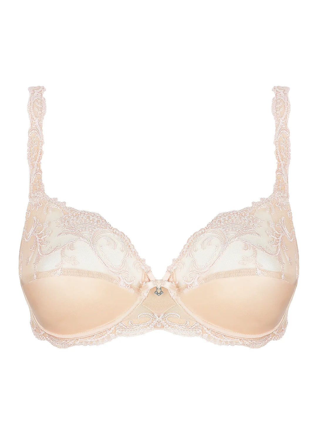 Splendeur Soie Peche Full Cup Bra