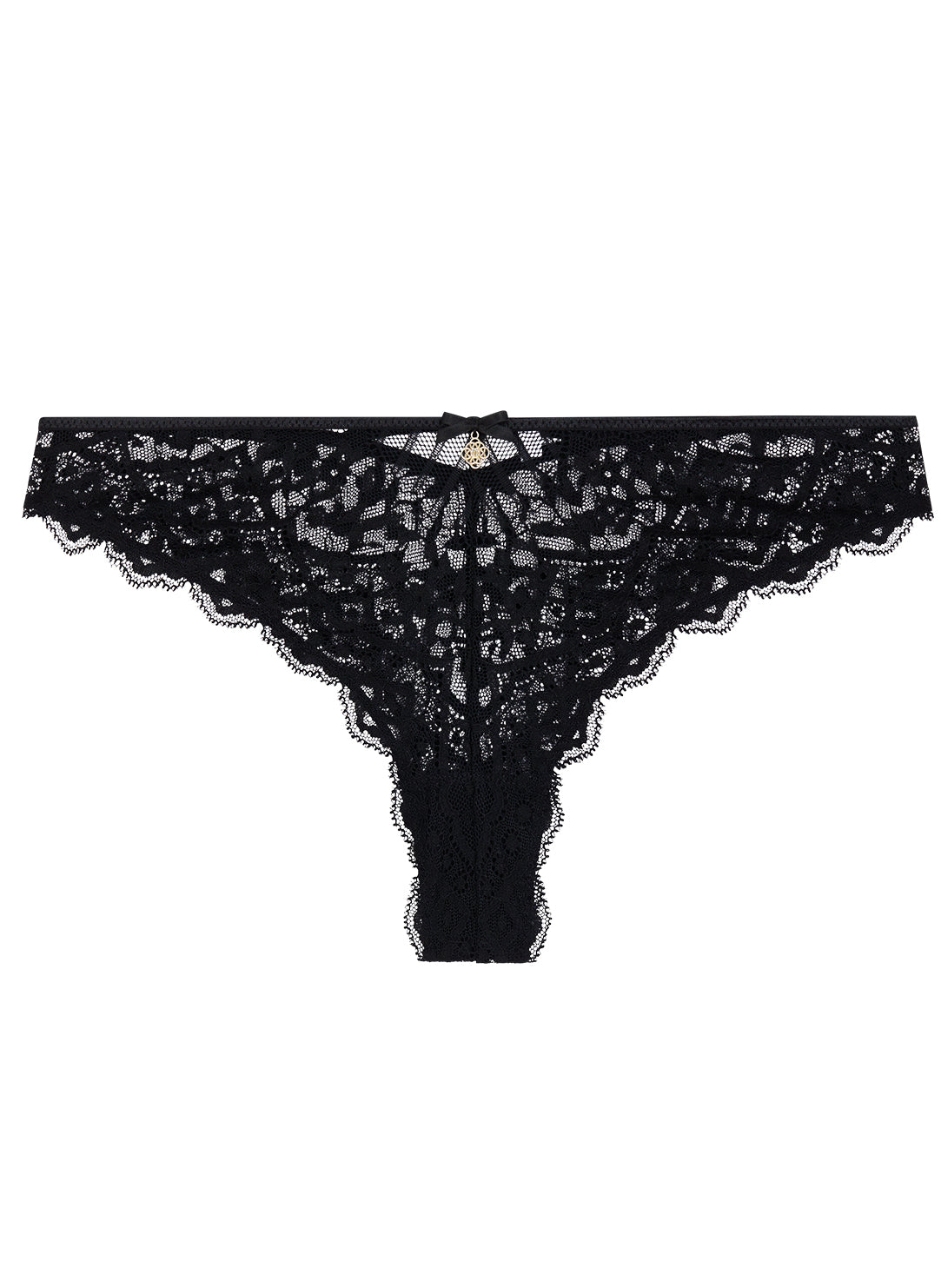 Love Vertigo Black Thong