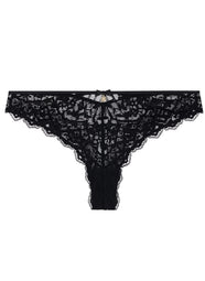 Love Vertigo Black Thong