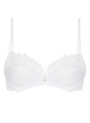 Source Beaute White Demi Cup Bra