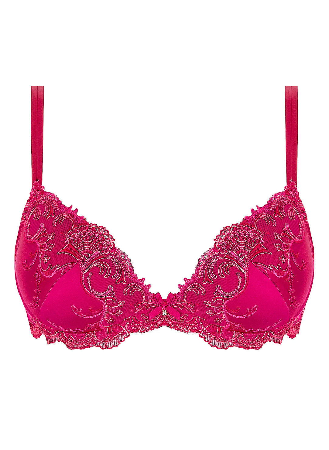 Splendeur Soie Carmin Contour Bra