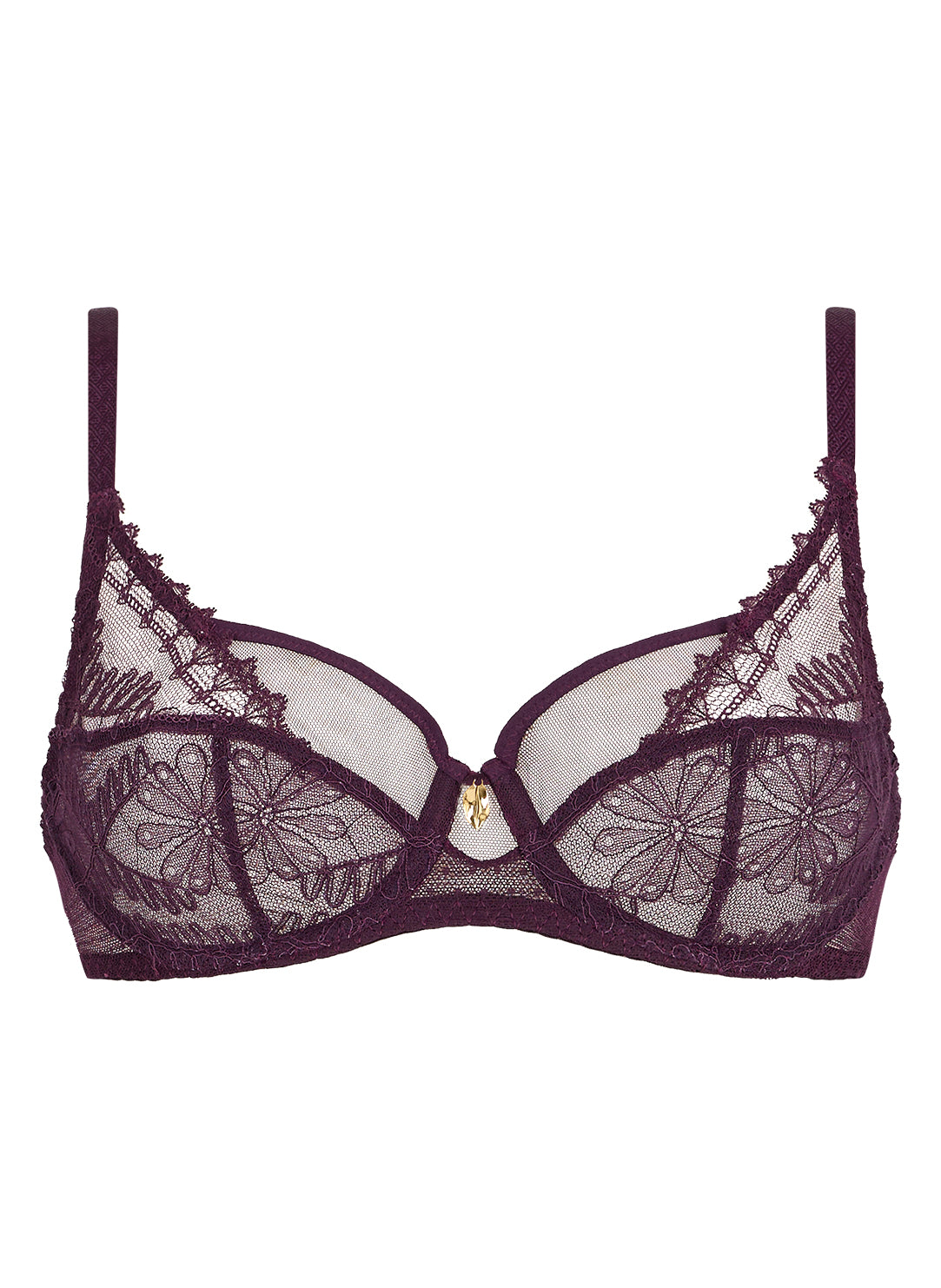 Mystery of Love Plum Full Cup Bra