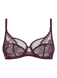 Mystery of Love Plum Full Cup Bra