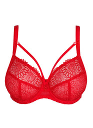 Sophora True Red Full Cup Bra