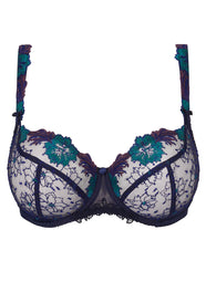 Clea Mystic Blue Low Necked Bra