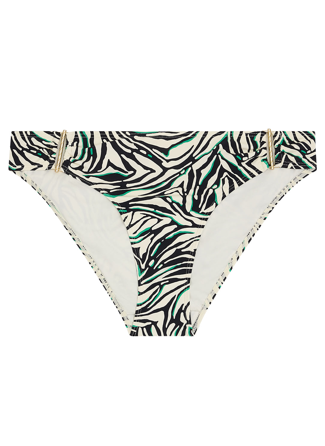 Tropical Splash Wild Stripes Swim Brazilian Brief