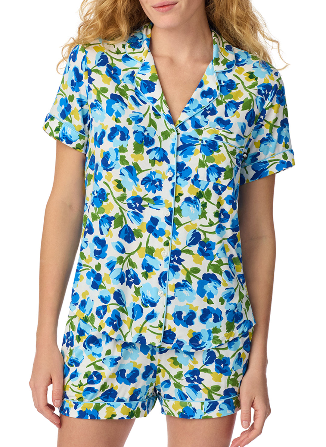 Blooming Garden White Short PJ Set