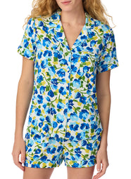Blooming Garden White Short PJ Set