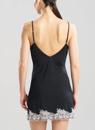 Peony Enchant Black Chemise