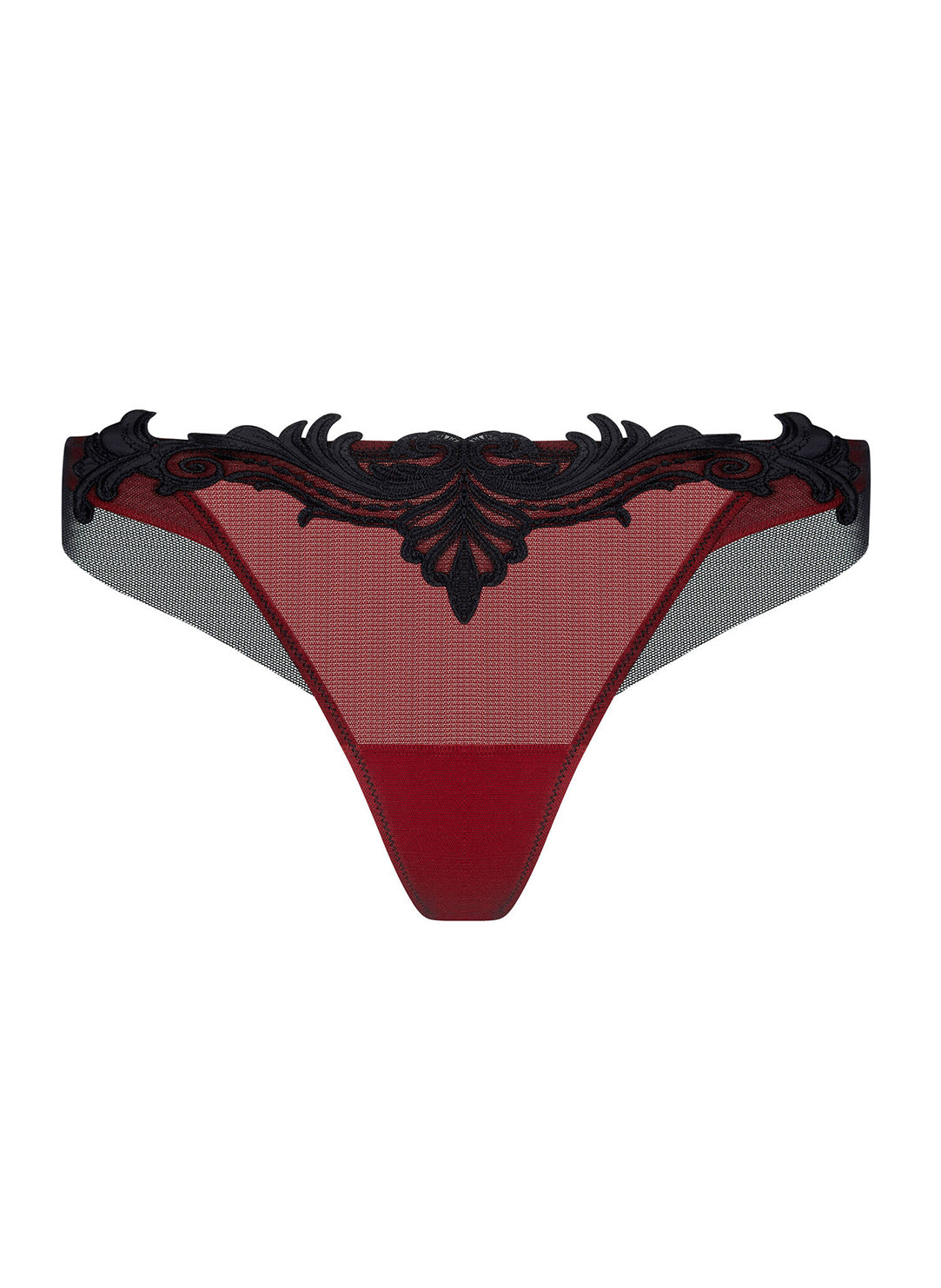 Bellissime Inconnue Ombre Rouge Thong