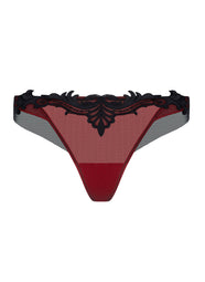 Bellissime Inconnue Ombre Rouge Thong