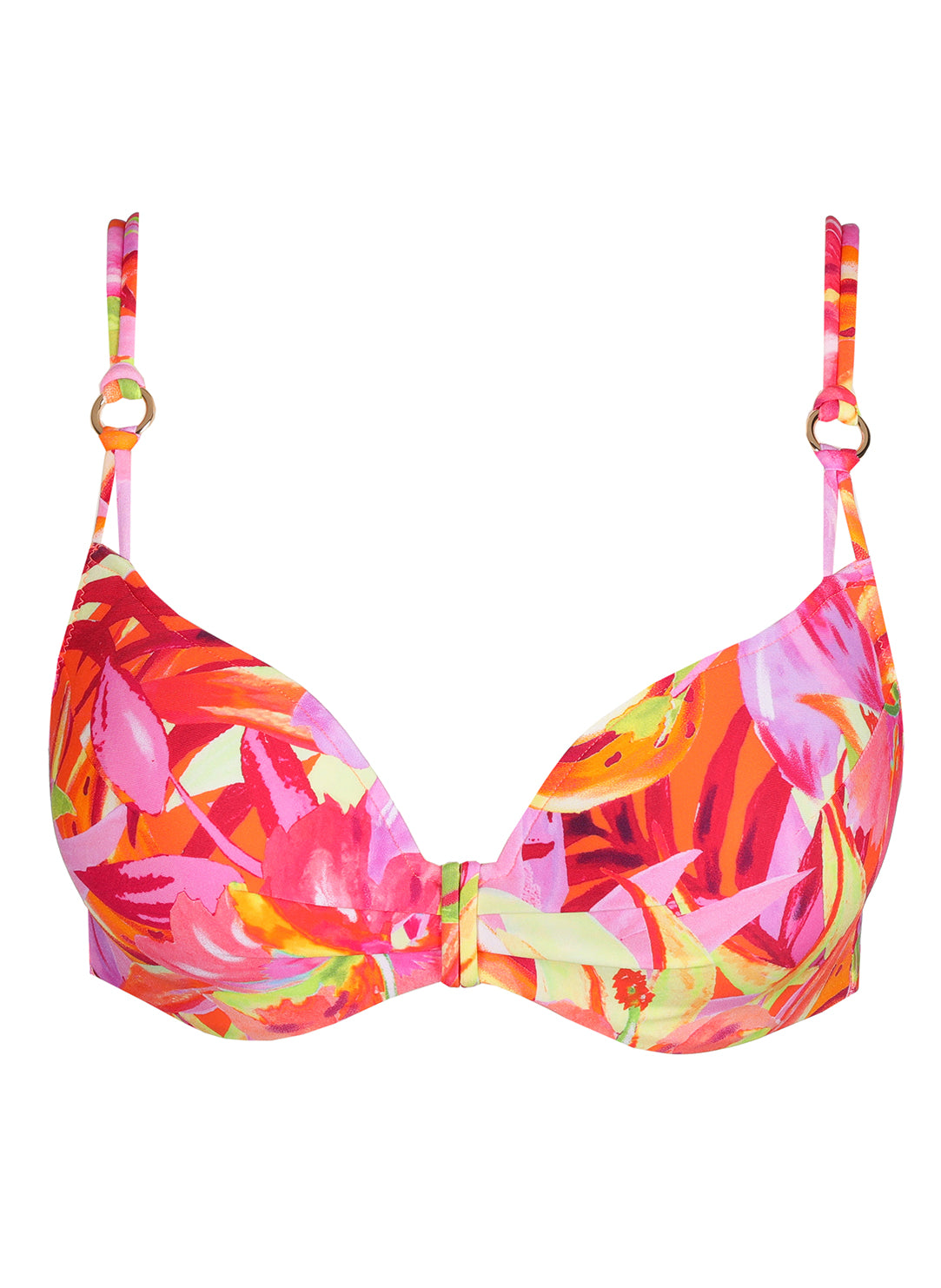 Shubra Musa Padded Bikini Top Heartshape
