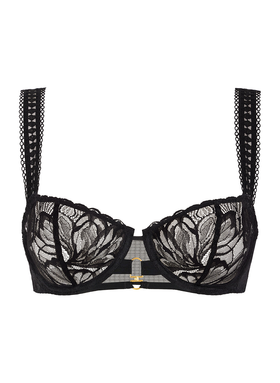 After Hours Black Demi Cup Bra