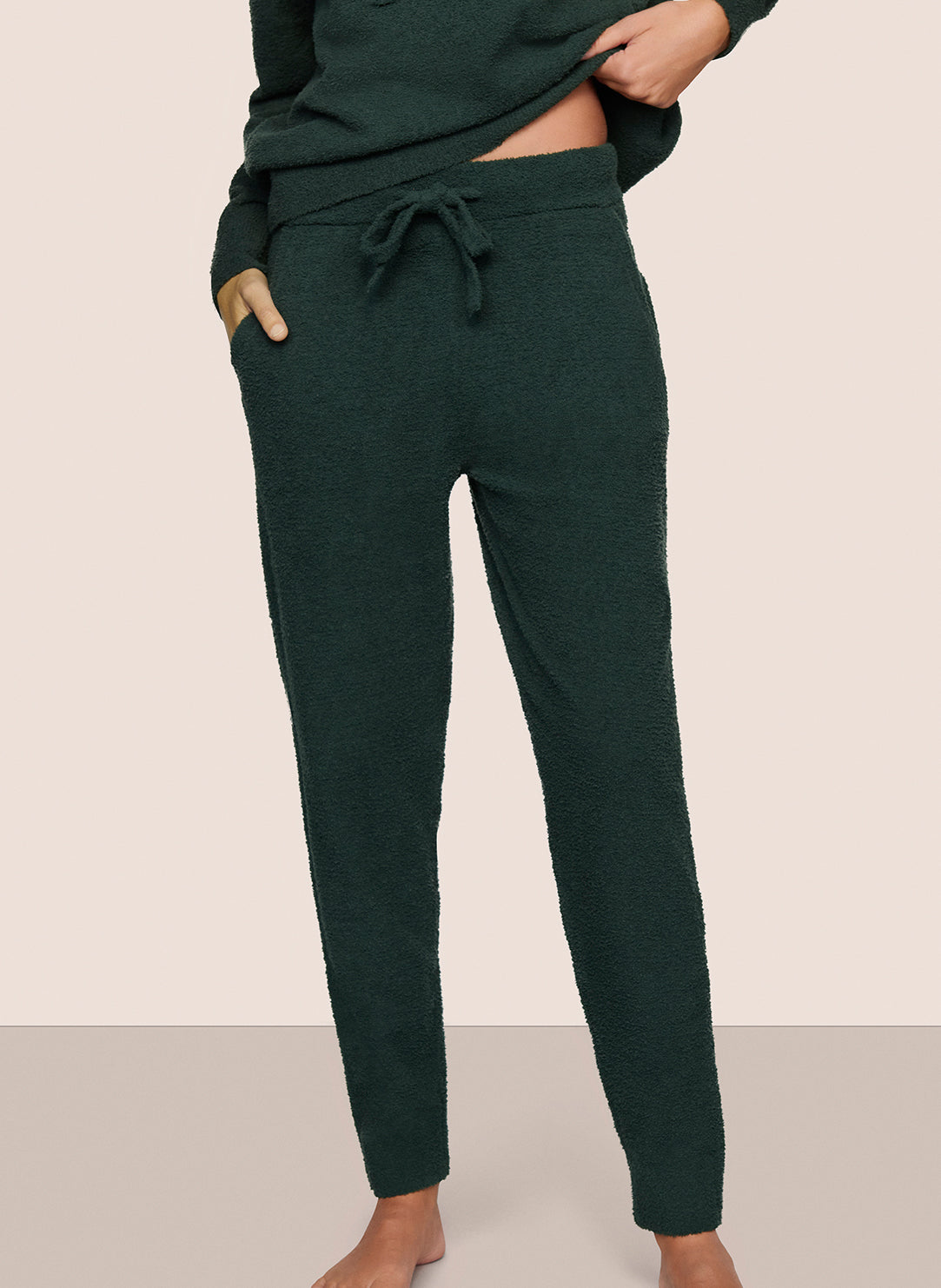 Recycled Boucle Pine Jogger