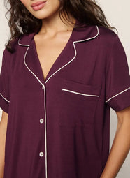 Gisele Wildberry Relaxed Short PJ Set