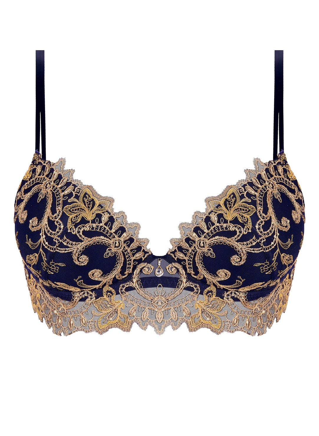 Grand Soir Saphir Marine Enriched Contour Bra