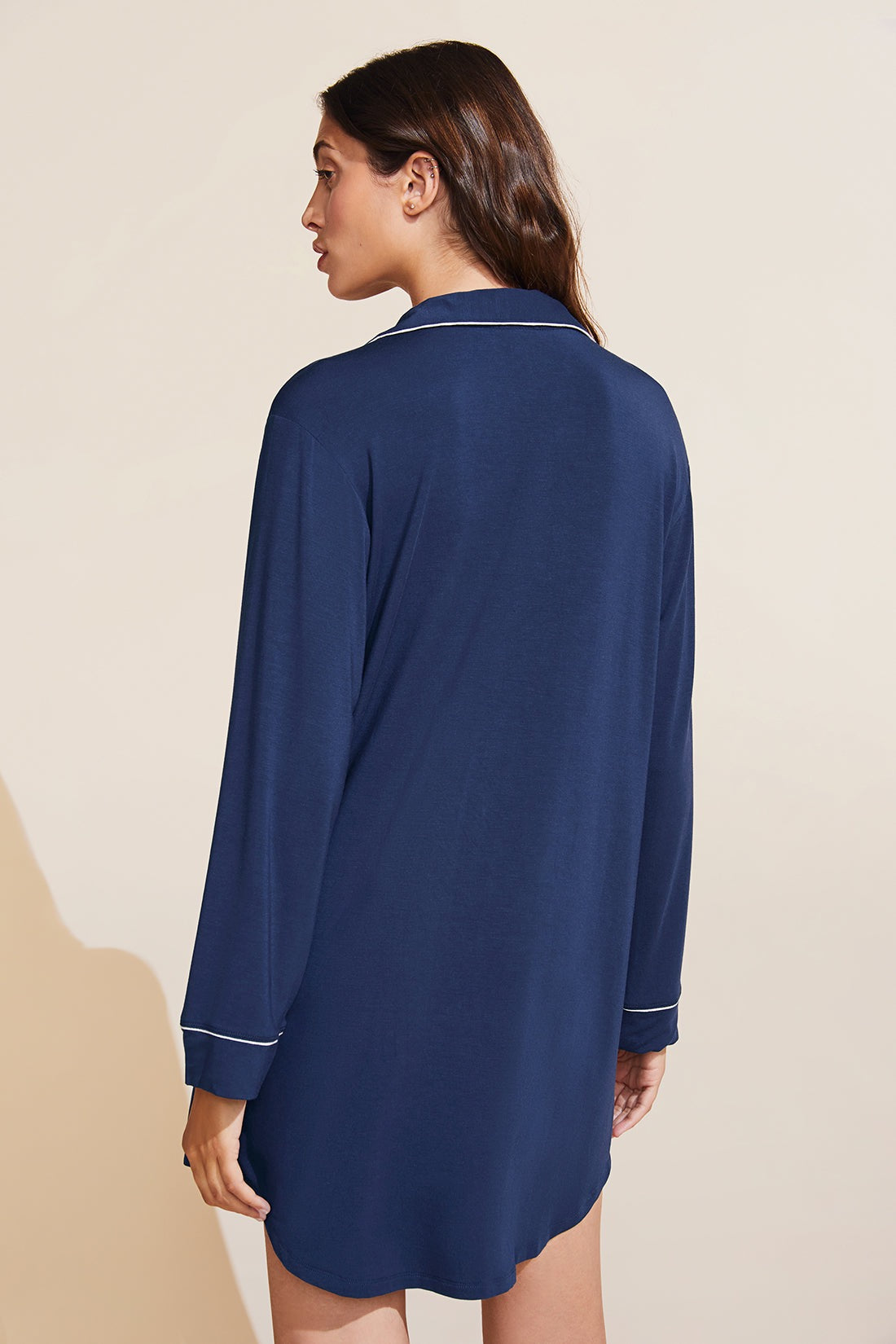 Gisele Navy Sleepshirt