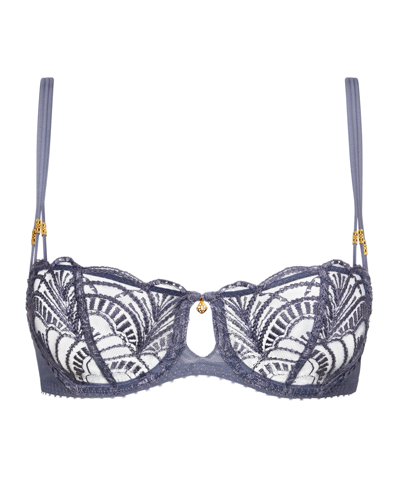Vibes Denim Demi Cup Bra