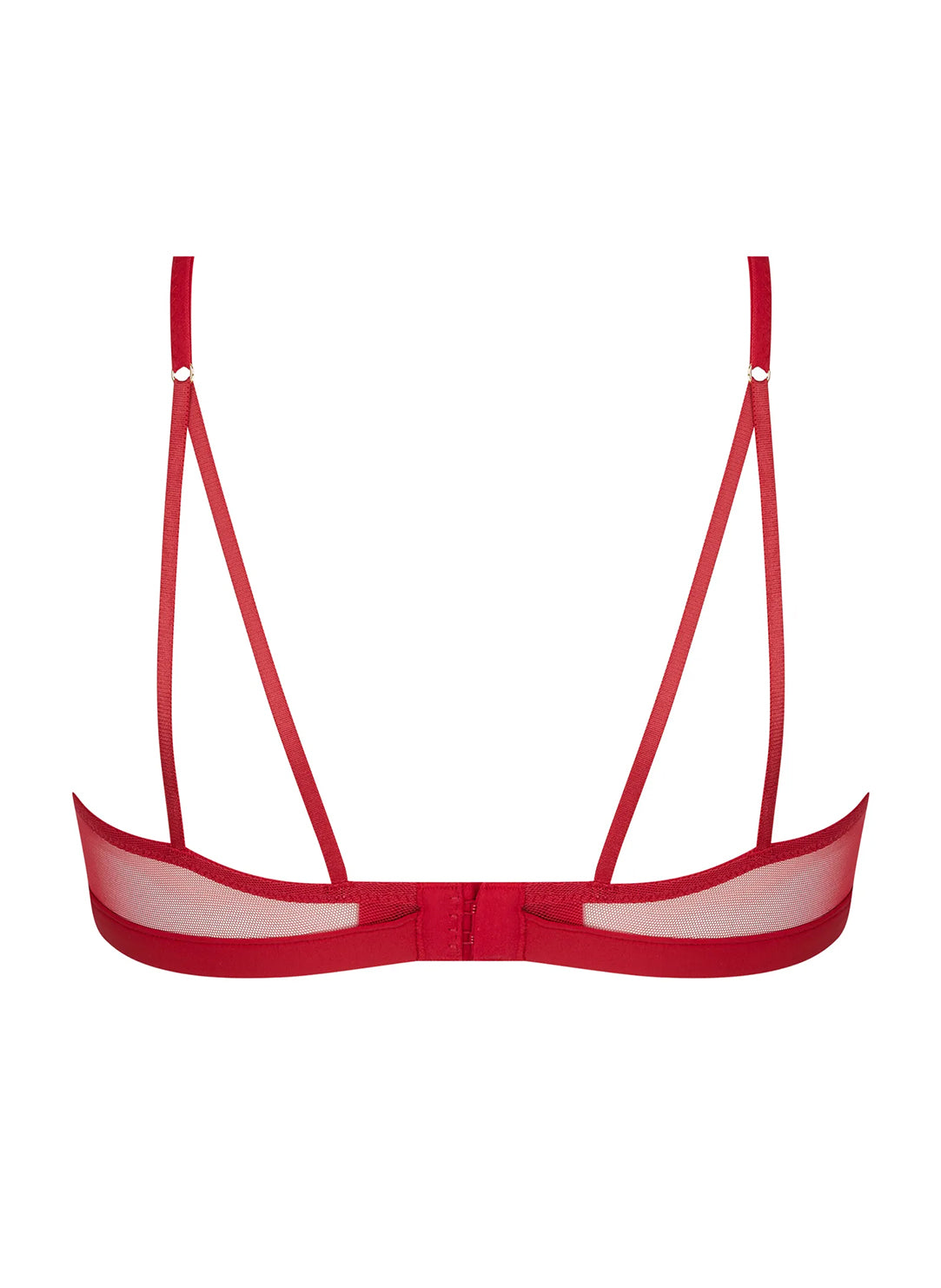 Adorable En Sexy Rouge Effusion Halter Non Wire Bra