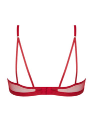 Adorable En Sexy Rouge Effusion Halter Non Wire Bra