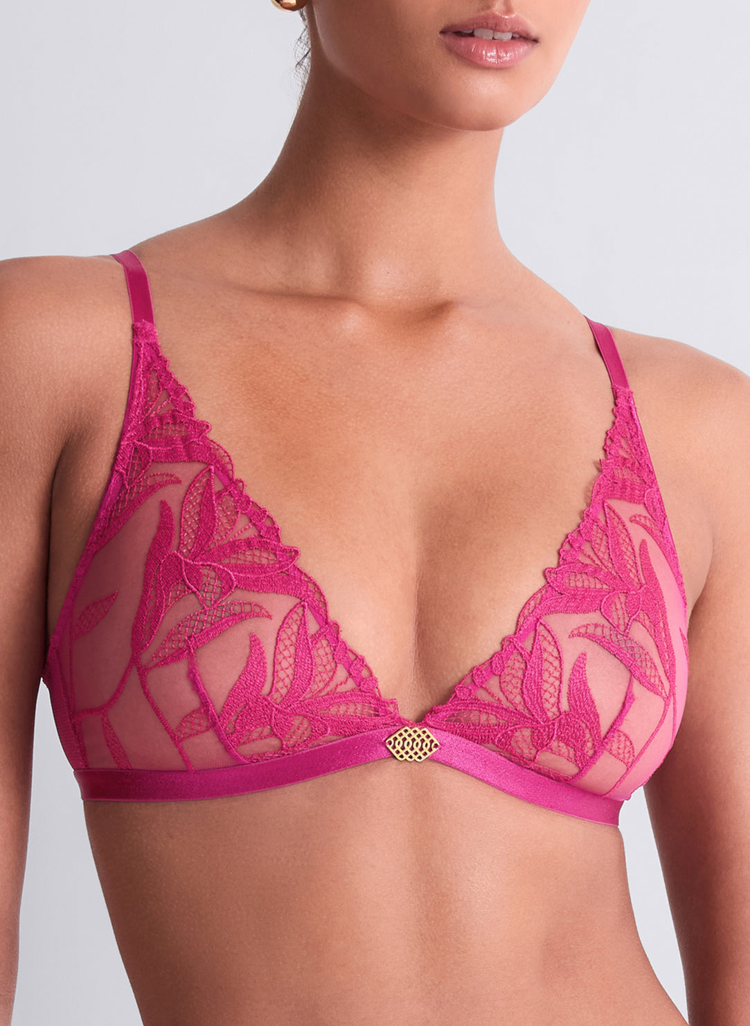 Sweet Euphoria Passion Rose Non Wire Triangle Bra