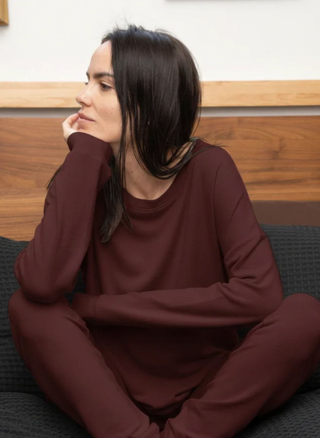 Cozy Winery Banded Joggers