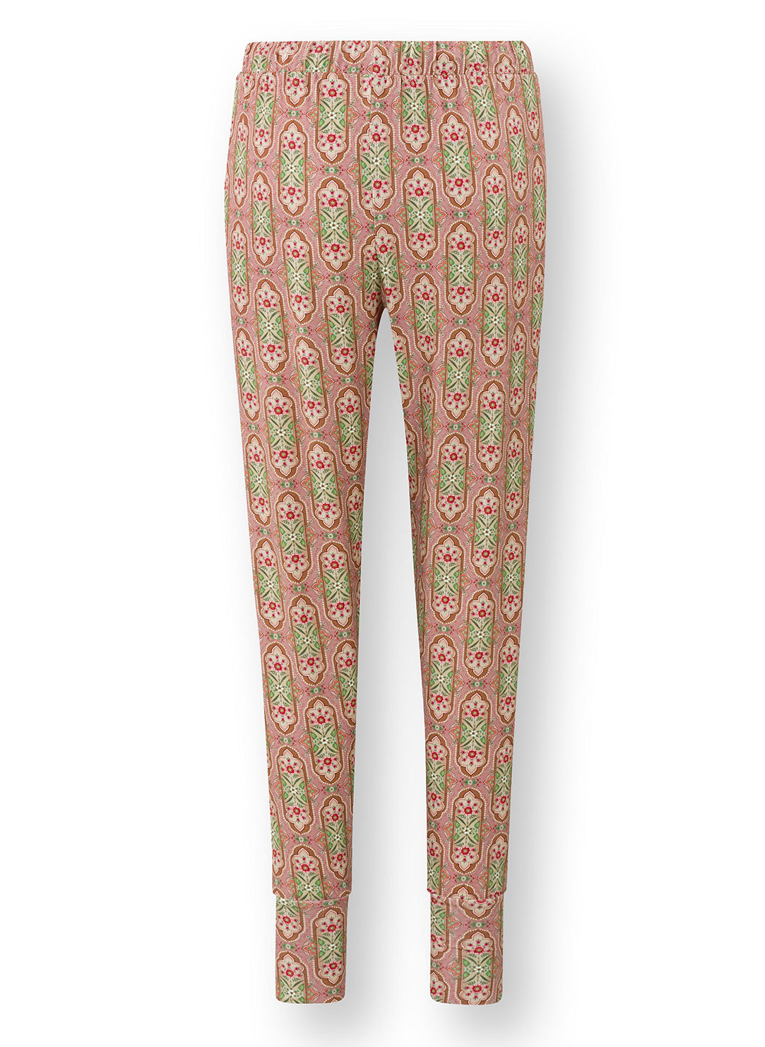 Jabalini Pink Bobien Cuffed Pajama Pant