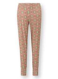 Jabalini Pink Bobien Cuffed Pajama Pant