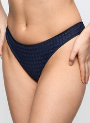 Avero Velvet Blue Thong