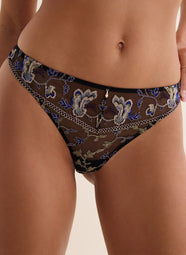 Midnight Opera Persian Blue Thong