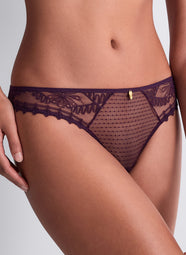 Mystery of Love Plum Italian Bikini