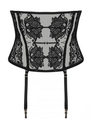 Diva Glamour Black Waist Cincher