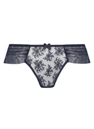 Charlotte Anthracite Thong