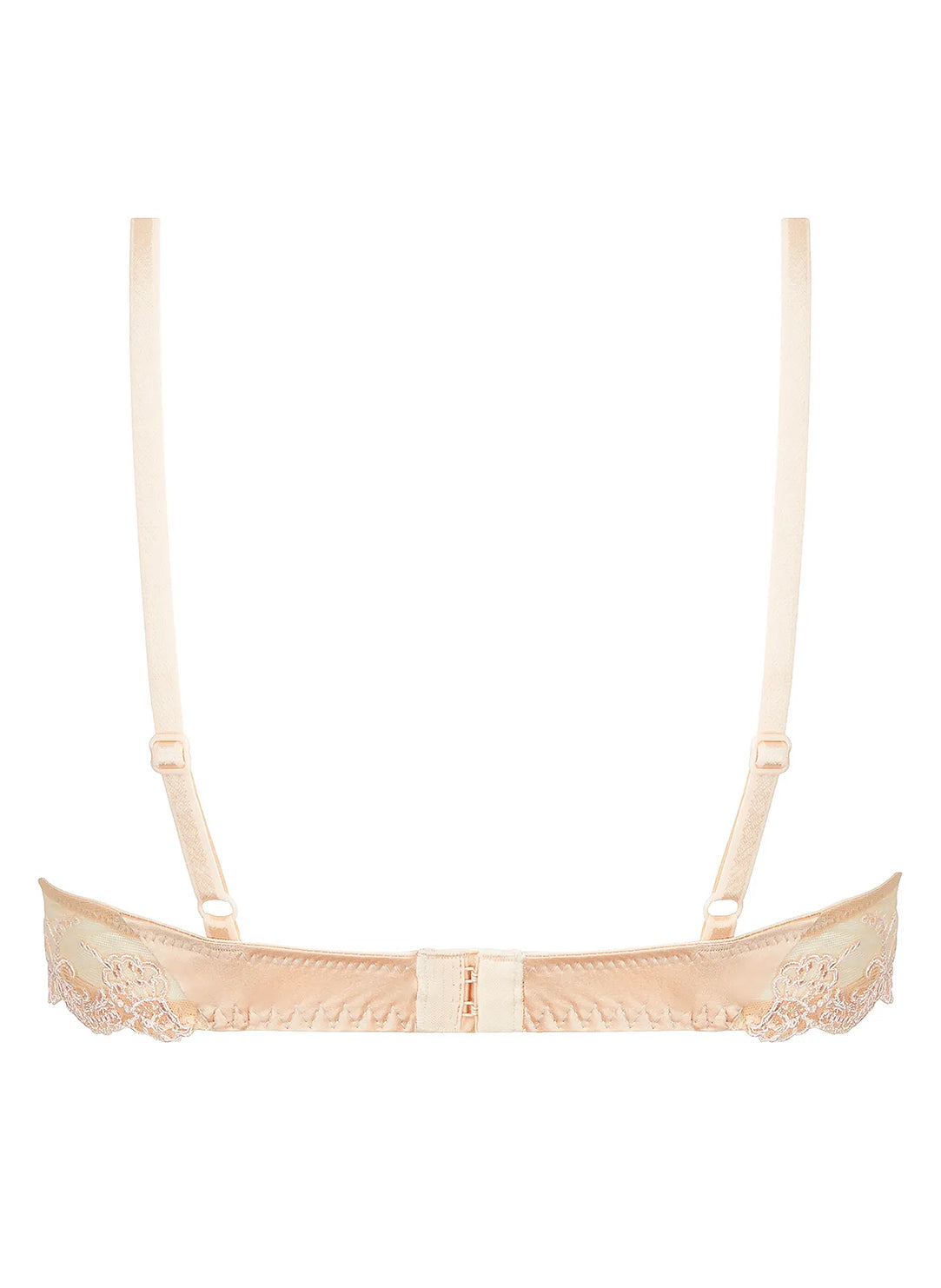 Splendeur Soie Peche Triangle Bra
