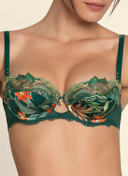 Tropique En Fleurs Nature Tropic Demi Cup Bra