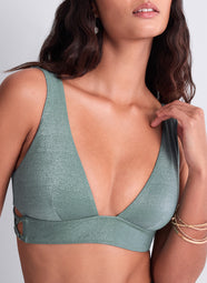 Summer Glow Aqua Swim Triangle Top