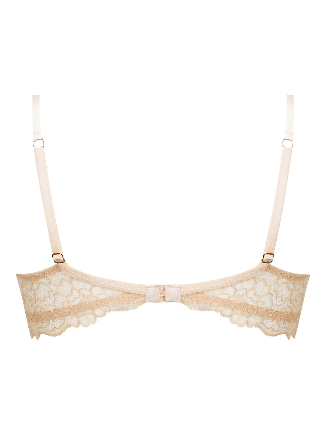 Sublime En Dentelle Beige Contour Bra