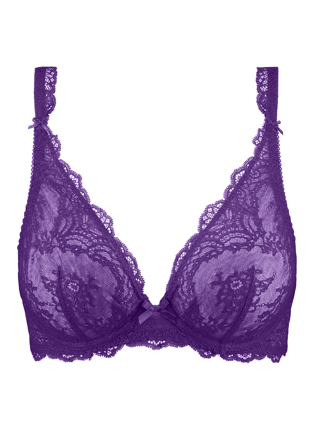 Danse Des Sens Spiced Plum Triangle Plunge Bra