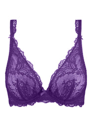 Danse Des Sens Spiced Plum Triangle Plunge Bra