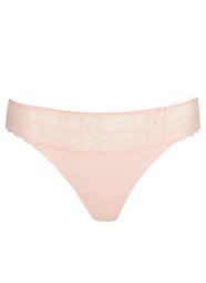 Jadei Glossy Pink Thong