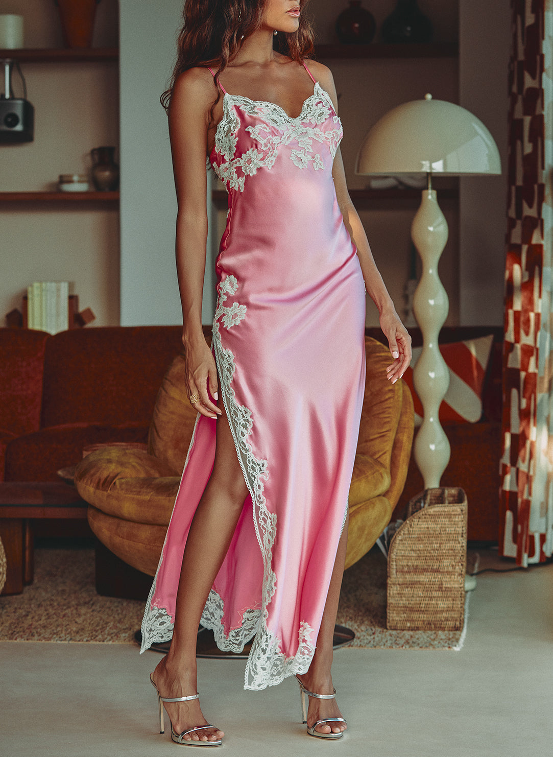 Camelia Blush/Perl Gown