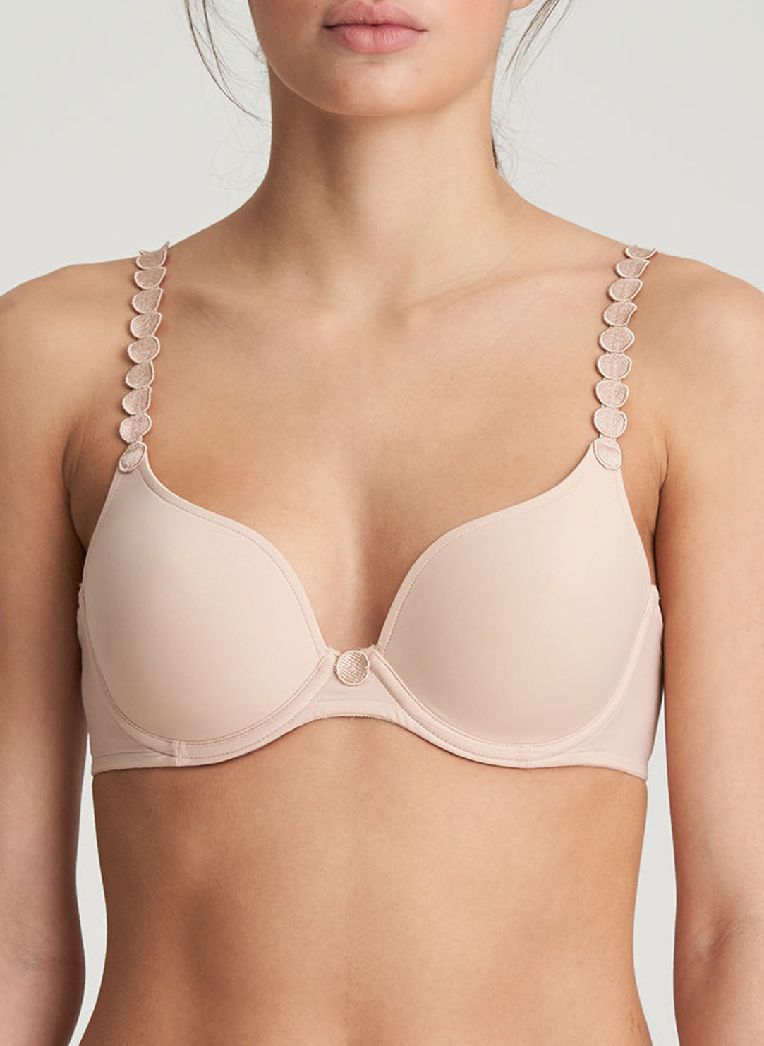 Tom Caffe Latte Padded Bra Heartshape