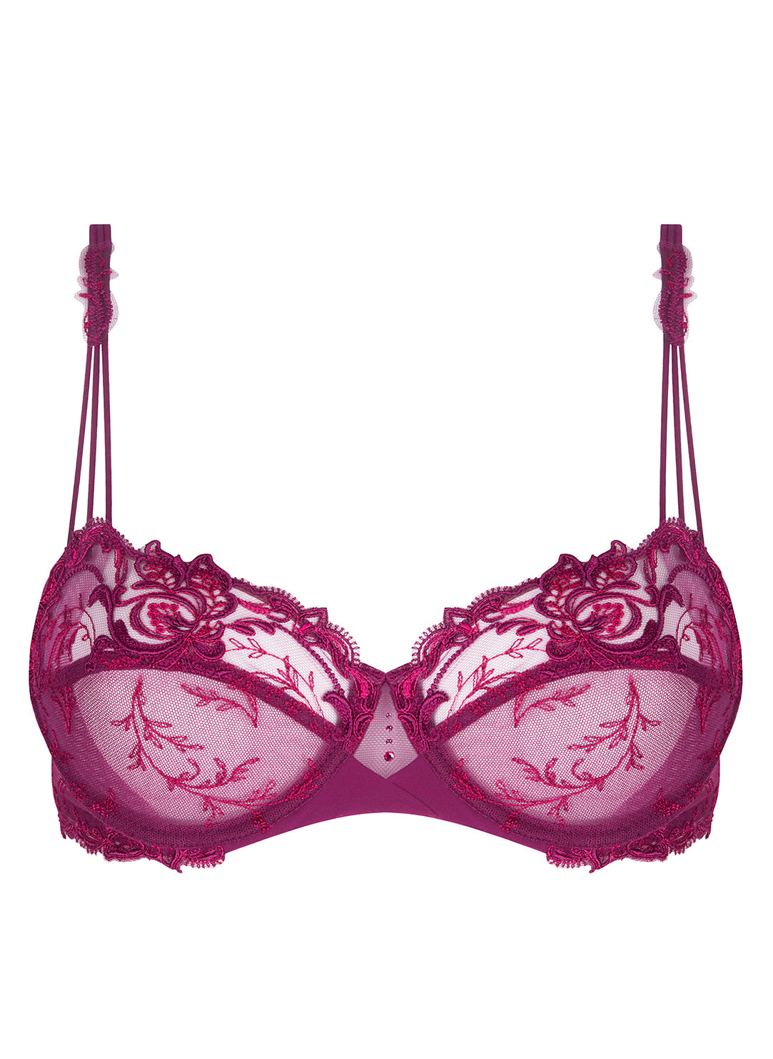 Source Beaute Amarante Demi Cup Bra