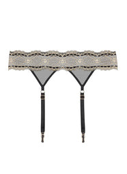 Sublime En Or Noir Eclat Suspender Belt